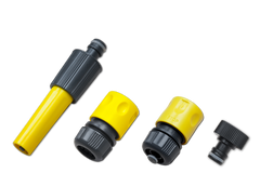 Комплект для поливального шланга 1/2" - жовтий, REGEN MEISTER, RM9304