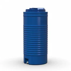 Емкость Europlast 100 л двухслойная вертикальная Ø 45*100 см синяя (узкая)