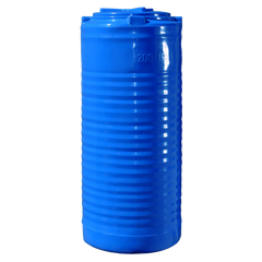 Емкость R Europlast 200 л двухслойная вертикальная Ø 52*118 см синяя (узкая)