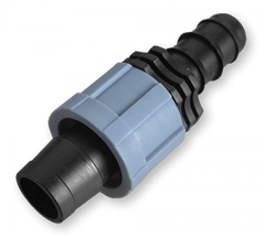Конектор для крапельної стрічки / трубка PE 16мм, DSTA08-16L