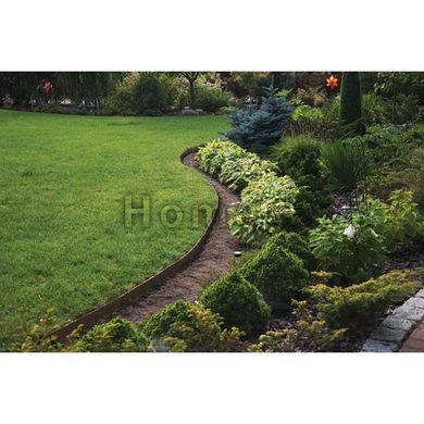 Бордюр садовий газонний, 38 мм*10м, набір з кілочками, OBEBR3810SET Польща