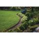 Бордюр садовий газонний, 38 мм*10м, набір з кілочками, OBEBR3810SET Польща