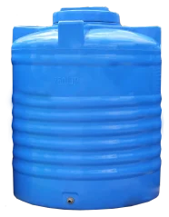 Емкость Europlast 750 л двухслойная вертикальная Ø 96*120 см синяя (низкая)