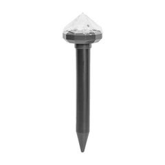Відлякувач кротів та гризунів на кілку - діамант, ABS/LED, CTRL-MO113S
