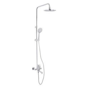 Душова система універсальна Lidz Latwa 1031 на три споживачі (з виливом) (k35) Chrome LDLAT1031CRM48993 SD00055117 фото