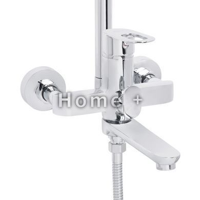 Душевая система универсальная Lidz Latwa 1031 на три потребителя (с изливом) (k35) Chrome LDLAT1031CRM48993 SD00055117 фото