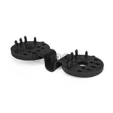 Затискач BUNGEE CORD CLIPS, чорний, BCK4-BK-L 1905816755 фото