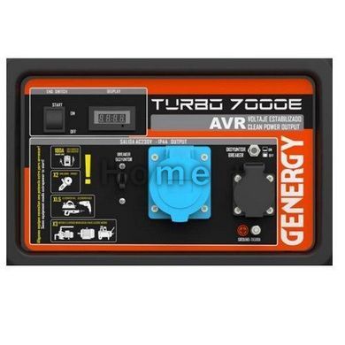 Генератор бензиновый GENERGY TURBO 7000 7 кВт 240049090 фото