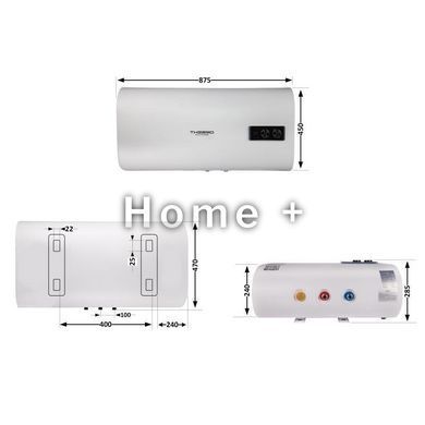 Водонагреватель Thermo Alliance 50 л, мокрый ТЭН 2х(0,8+1,2) кВт (DT50H20GPD) SD00032264 фото
