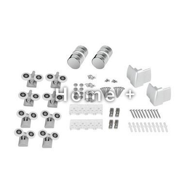 Душевая кабина Lidz Wawel SC80x80.SAT.LOW.GR, стекло тонированное 4 мм без поддона SD00047621 фото
