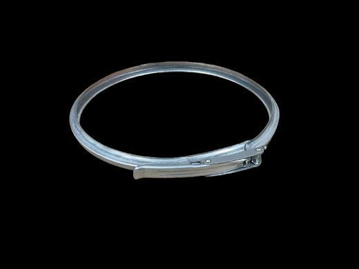 Бочка пластикова 55 л харчова з металевим хомутом &Oslash;39,5*55,5 см (тришарова) 2141748758 фото