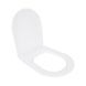 Сидіння для унітаза Qtap (Evia, Arvin, Leo 630) 410x330x22 мм, White, з мікроліфтом, Slim Duroplast, Quick Release QTSC179W49264
