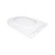 Сидіння для унітаза Qtap (Evia, Arvin, Leo 630) 410x330x22 мм, White, з мікроліфтом, Slim Duroplast, Quick Release QTSC179W49264