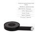 Комплект Qtap Slavonice Black Matt: Змішувач QTSLA266BLM45908 + Тримач QT829910842854OB + Шланг