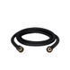 Акційний набір 2+1: Шланг для ручного душу 1600 мм Qtap Hadice QT054BL43074 Black Matt