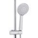 Душевая система универсальная Lidz Latwa 1031 на три потребителя (с изливом) (k35) Chrome LDLAT1031CRM48993