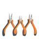 Набор плоскогубцев MINI, 3 штуки, никелированные HOME & GARAGE, DIY-PL20/1SET
