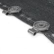 Зажим для сетки 50 шт BUNGEE CORD CLIPS, серый, BCK4-GY-L