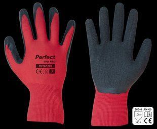 Рукавиці захисні PERFECT GRIP RED латекс, розмір 9, RWPGRD9 1354278364 фото