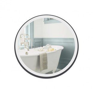 Зеркало Qtap Robin R600 Black с LED-подсветкой и антизапотеванием QT13786501B 1498635232 фото