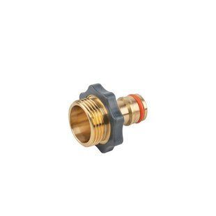 Адаптер латунний із зовнішньою різьбою 3/4", US різьба, BRASS SOFT, BR-S2185-US BR-S2185-US фото