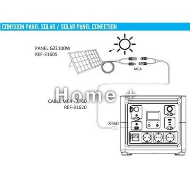 Зарядная станция GENERGY ZERO GZE-0810 835 Вт/ч