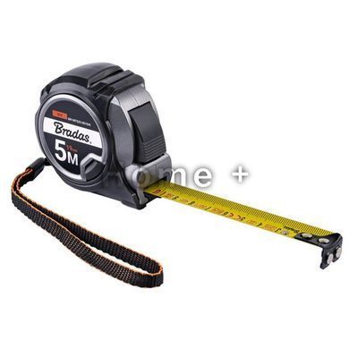 Рулетка рулонна, автоблокування, магнітний наконечник, CARBIDE, 5м/19мм, DIY-MTS33-0519/K DIY-MTS33-0519/K фото