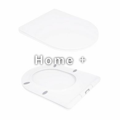 Унітаз-компакт Qtap Stork безобідковий із сидінням Soft-close QT15222178W SD00036225 фото