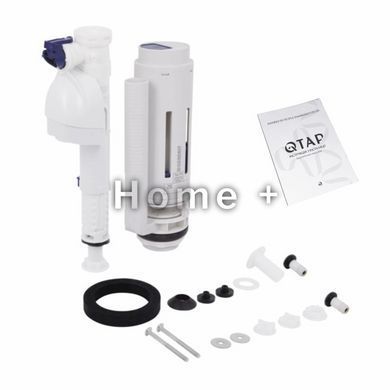 Унітаз-компакт Qtap Stork безобідковий із сидінням Soft-close QT15222178W SD00036225 фото