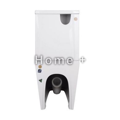 Унітаз-компакт Qtap Crow Eco безобідковий із сидінням Soft-close QTCRO27W48750 SD00054874 фото