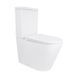 Унітаз-компакт Qtap Stork безобідковий із сидінням Soft-close QT15222178W