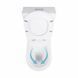 Унітаз-компакт Qtap Stork безобідковий із сидінням Soft-close QT15222178W