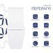 Унітаз-компакт Qtap Crow Eco безобідковий із сидінням Soft-close QTCRO27W48750