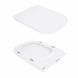 Унітаз-компакт Qtap Presto Quadro безобідковий із сидінням Soft-close QT24221215AW