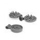 Затискач для сітки 50 шт BUNGEE CORD CLIPS, сірий, BCK4-GY-L