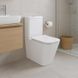 Унітаз-компакт Qtap Crow Eco безобідковий із сидінням Soft-close QTCRO27W48750