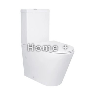 Унітаз підлоговий Qtap Swan Eco Ultra Quiet із сидінням Soft-close 640x360x835 мм QTSWA27W48 White SD00054872 фото