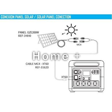 Зарядна станція GENERGY ZERO GZE-1210 1228 Вт/год 240000192 фото