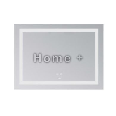 Зеркало Lidz Kubis (KU1) 900х700 с LED-подсветкой Touch, с антизапотеванием, с диммером, рег. яркости LD78LF9049070 SD00054575 фото