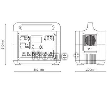 Зарядна станція GENERGY ZERO GZE-1210 1228 Вт/год 240000192 фото