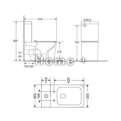 Унітаз підлоговий Qtap Tern Ultra Quiet безобідковий із сидінням Soft-Close QT17222175AUQ1W White SD00051948 фото