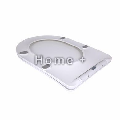 Qtap Сидіння для унітаза підлогового (Vlasta) 560&times;363&times;30 мм, White, з мікроліфтом, Slim Duroplast, Quick SD00053688 фото
