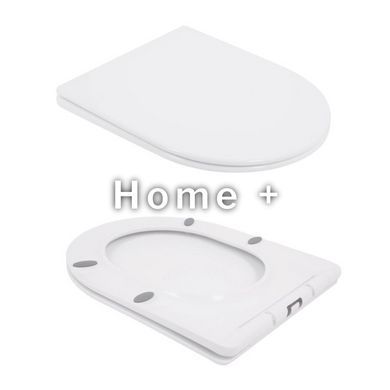 Унітаз підлоговий Qtap Swan Eco Ultra Quiet із сидінням Soft-close 640x360x835 мм QTSWA27W48 White SD00054872 фото