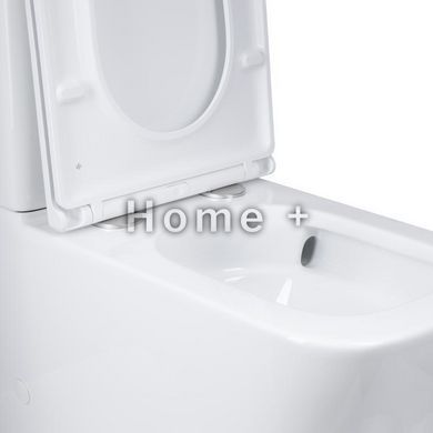 Унітаз підлоговий Qtap Tern Ultra Quiet безобідковий із сидінням Soft-Close QT17222175AUQ1W White SD00051948 фото