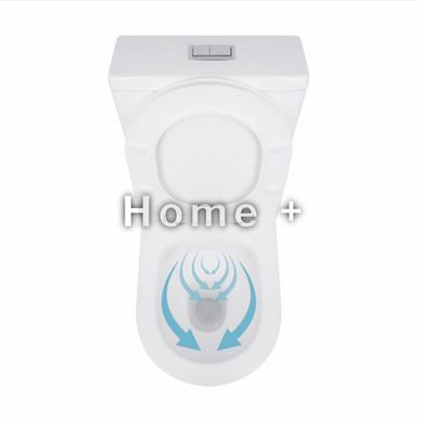 Унитаз-компакт Qtap Stork безободочный с сиденьем Soft-close QT15222179W SD00036226 фото