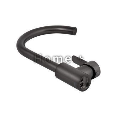 Смеситель для кухни U-образный Brinex Pure 015F U-образный Graphite BRIPUR015FGRP SD00053178 фото
