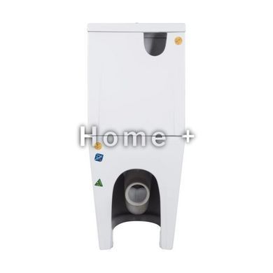Унітаз підлоговий Qtap Swan Eco Ultra Quiet із сидінням Soft-close 640x360x835 мм QTSWA27W48 White SD00054872 фото