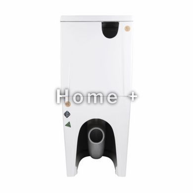 Унитаз-компакт Qtap Stork безободочный с сиденьем Soft-close QT15222179W SD00036226 фото