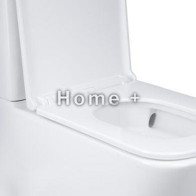 Унітаз підлоговий Qtap Tern Ultra Quiet безобідковий із сидінням Soft-Close QT17222175AUQ1W White SD00051948 фото