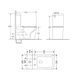 Унітаз підлоговий Qtap Tern Ultra Quiet безобідковий із сидінням Soft-Close QT17222175AUQ1W White